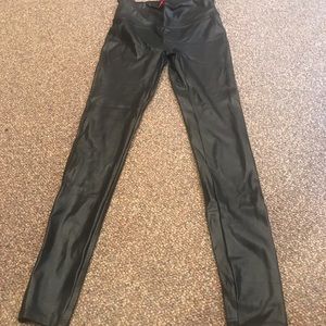 Spanx Faux Leather Leggings